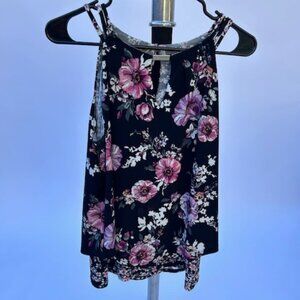 Floral Tank Top by White House Black Market Size Medium